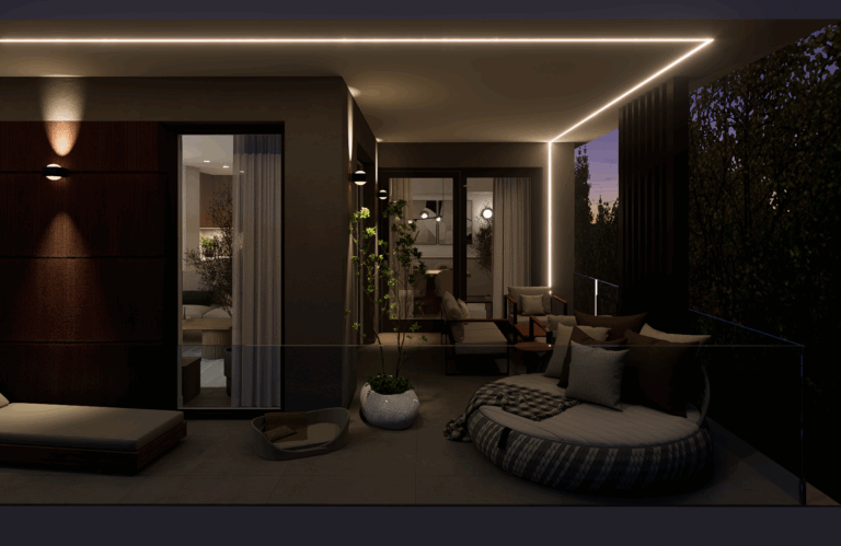 Marbe Interior Design, Belsőépítészet, Lakberendezés, kiviteli terv, látványterv, koncepcióterv, 3D tervezés, modern, letisztult, minimalista, luxus, Nappali, konyha, étkező, fürdőszoba, előszoba, wc, mosdó, hálószoba, erkély.